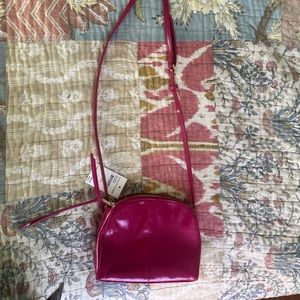 Hot pink small HOBO bag